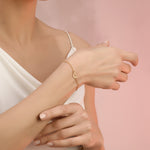 Pfer Letter-C Armband Gold
