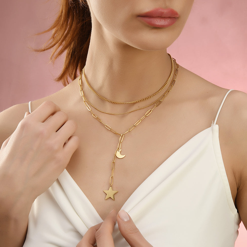 Hrefe Halskette Gold