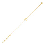 Pfer Letter-M Armband Gold