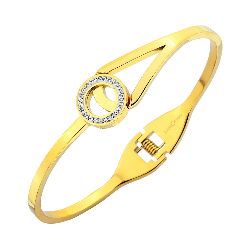 Horn Armreif Gold