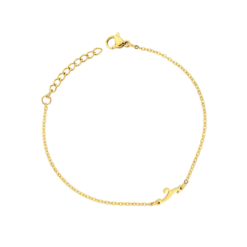 Pfer Letter-Y Armband Gold