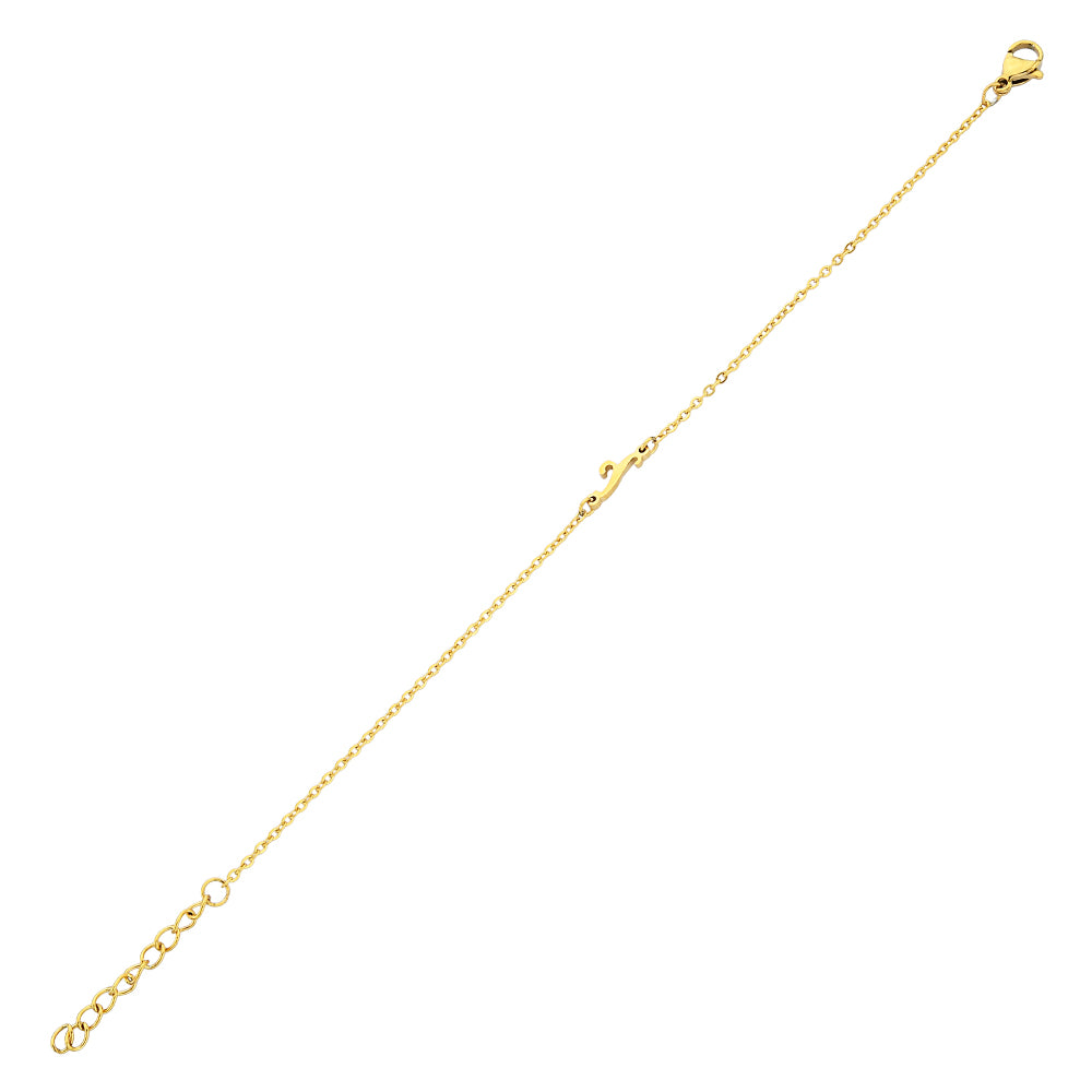 Pfer Letter-Y Armband Gold