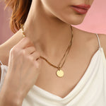 Hend Halskette Gold