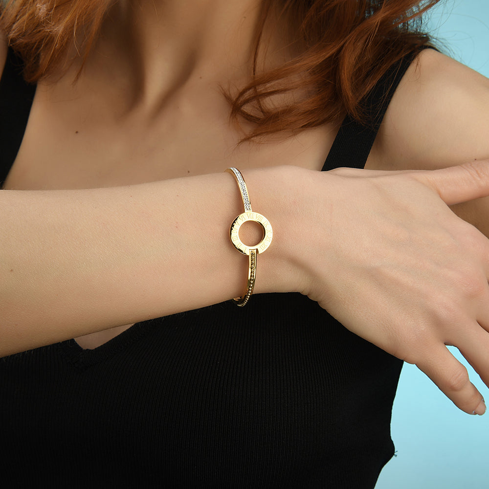 Kaherve Armreif Gold