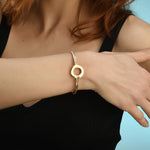 Kaherve Armreif Gold