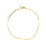 Pfer Letter-I Armband Gold