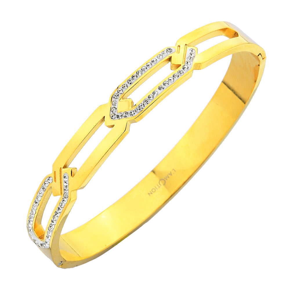 Kruin Armreif Gold