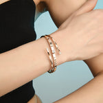Atic Armreif Rose