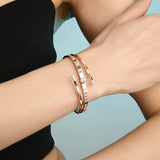 Atic Armreif Rose