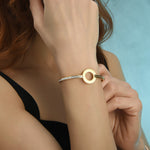 Kaherve Armreif Gold