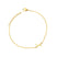 Pfer Letter-X Armband Gold