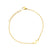 Pfer Letter-S Armband Gold