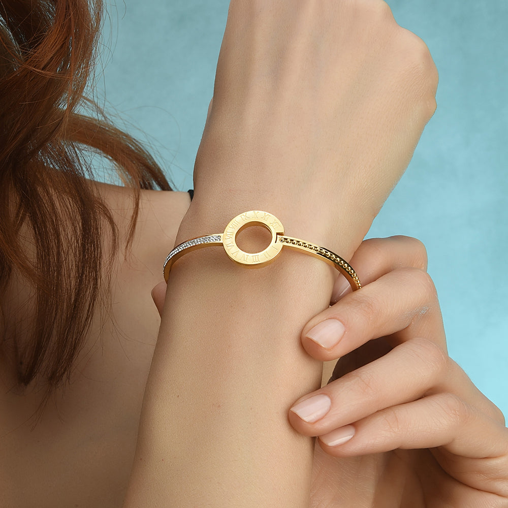 Kaherve Armreif Gold
