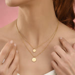 Enat Halskette Gold