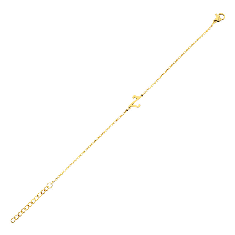 Pfer Letter-Z Armband Gold