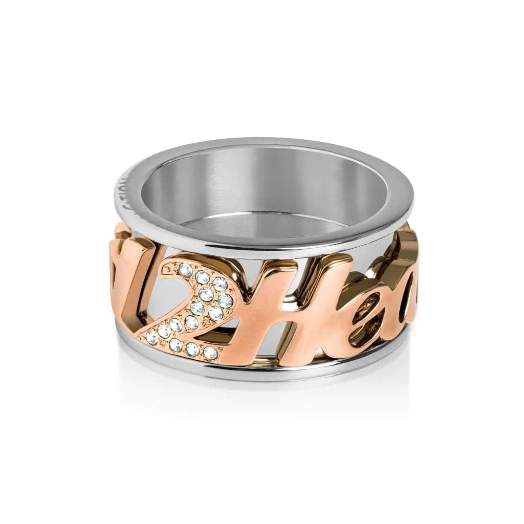 2 HEARTS 1 SOUL Ring Set