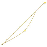 Asset Fußkette Gold