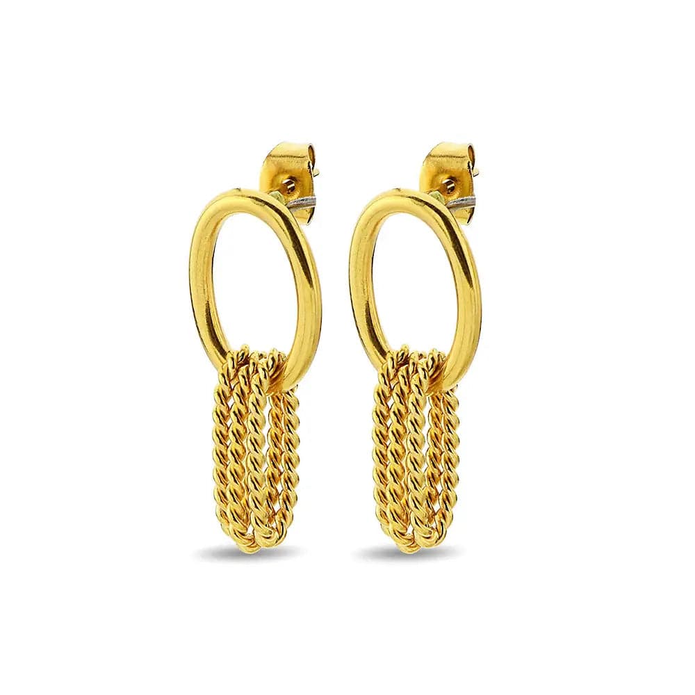 Blangi Ohrringe Gold