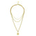 Boden Halskette Gold