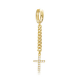 Cross Single Earring