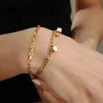 Crunge Armband Gold