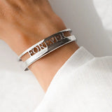 FOREVER cuff silver