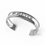 FOREVER cuff silver