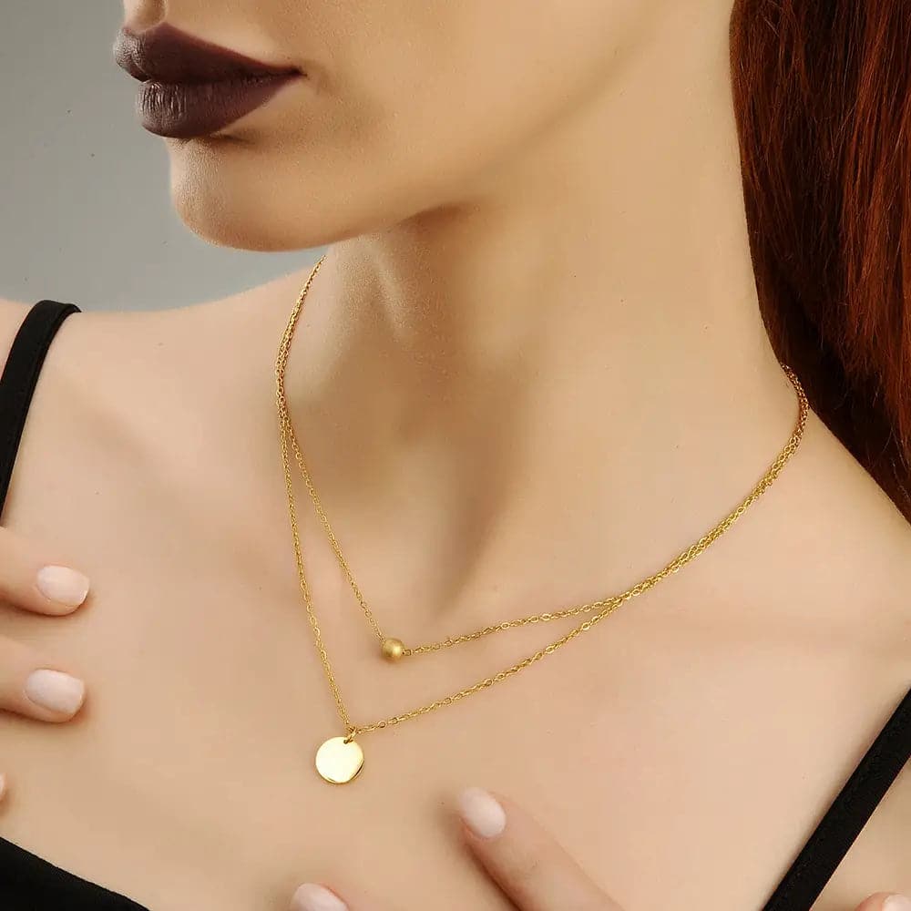 Gavec Halskette Gold