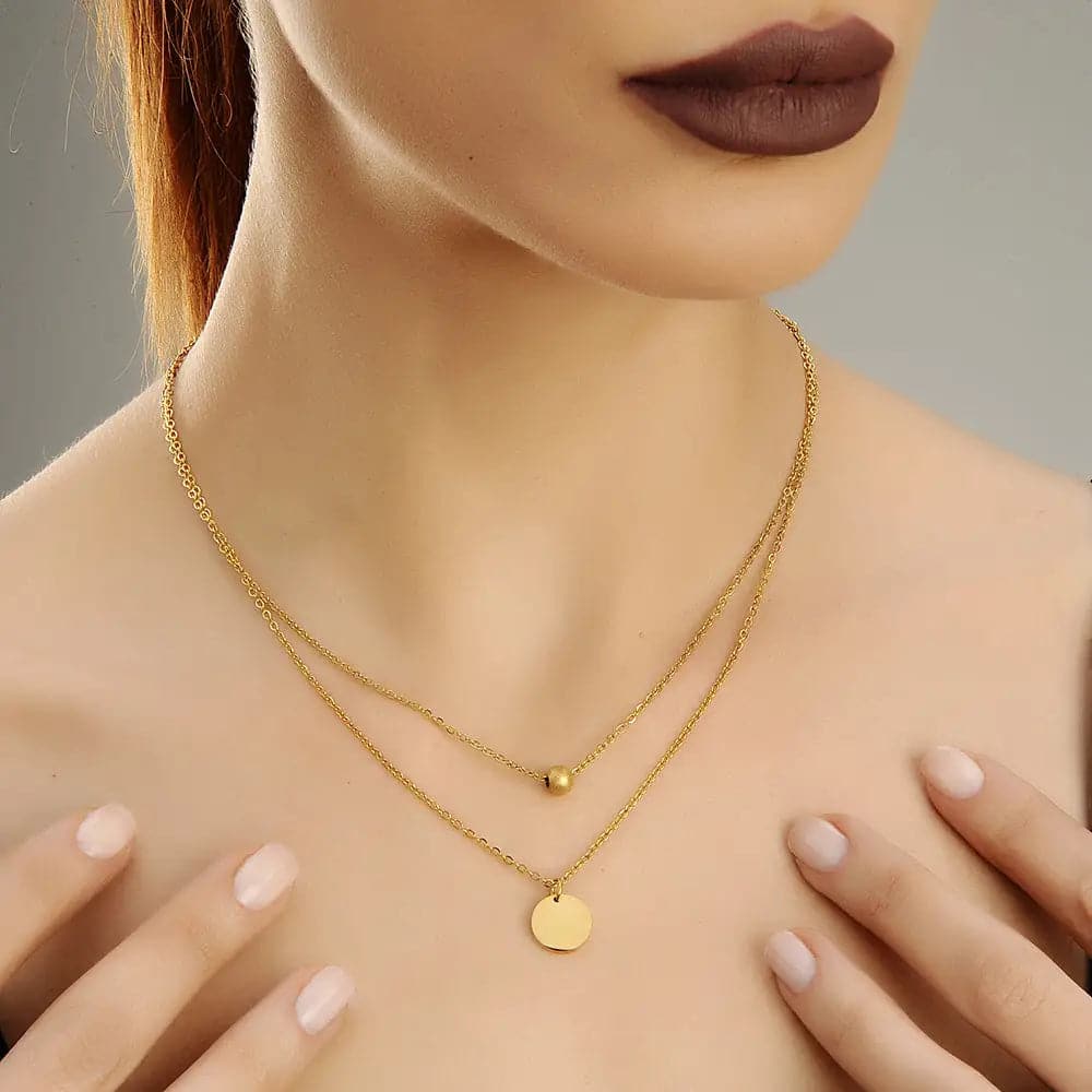 Gavec Halskette Gold