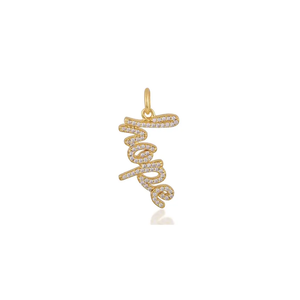 Hope Letter Charm