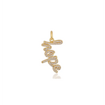 Hope Letter Charm