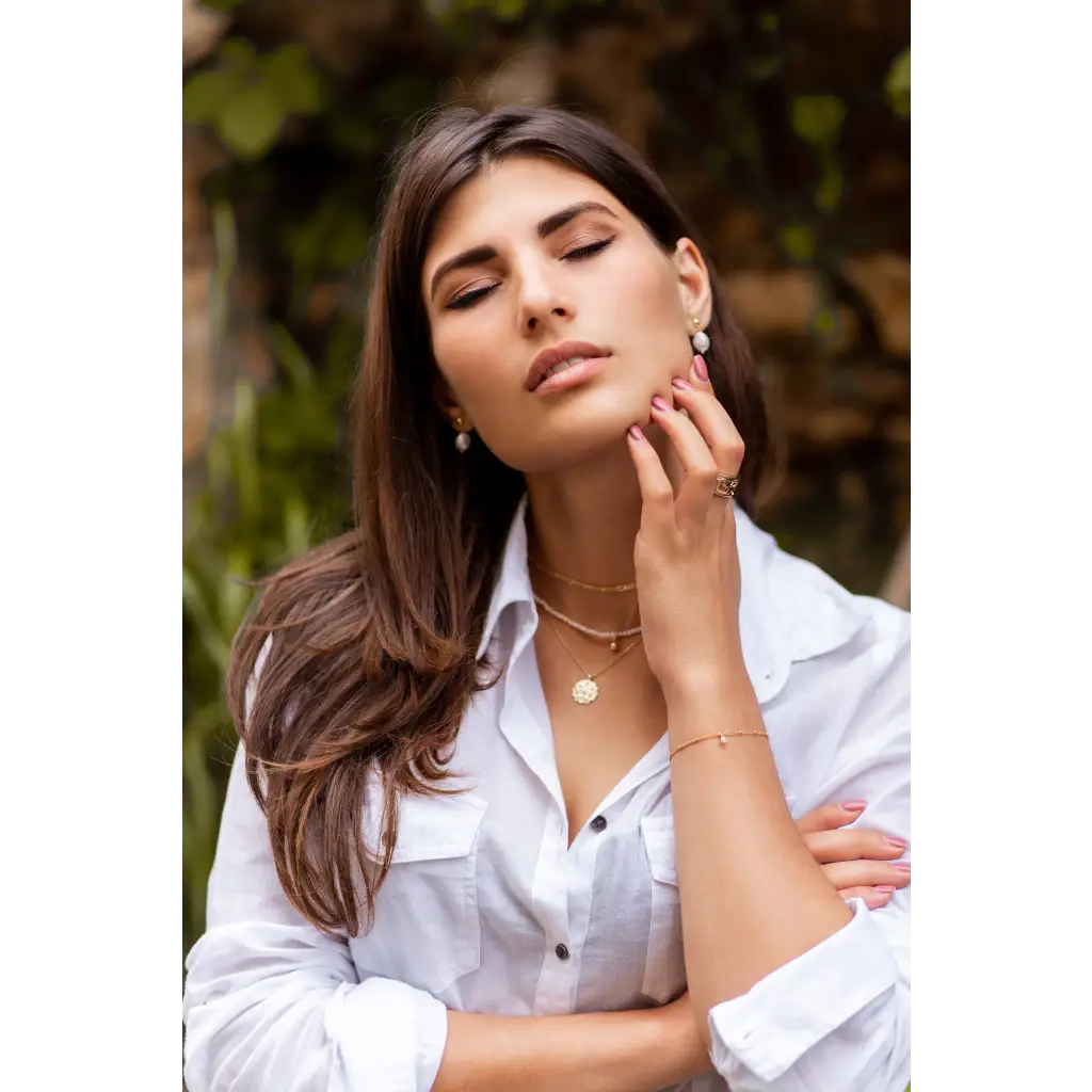 Irregular Gold Necklace