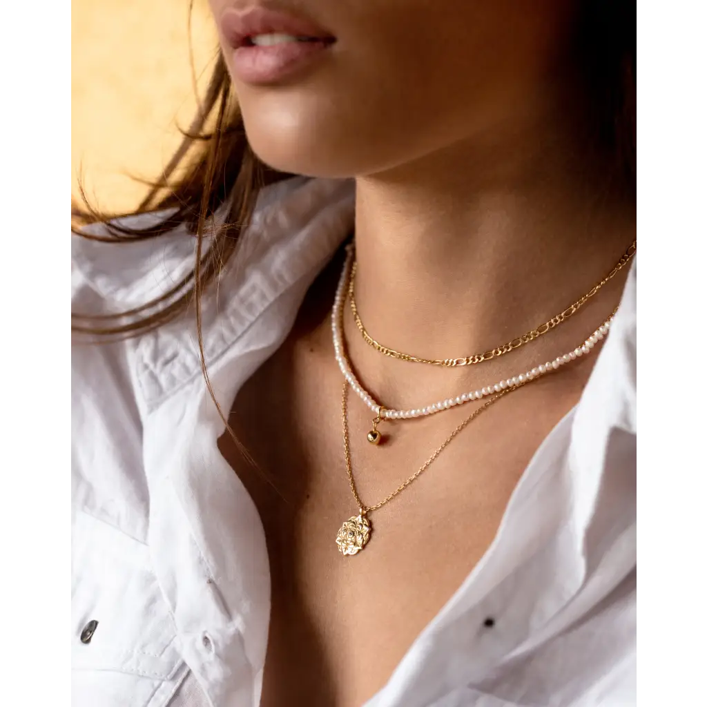 Irregular Gold Necklace