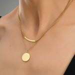 Kloo Halskette Gold