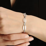 Lameal Armband Weiß