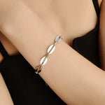 Lameal Armband Weiß