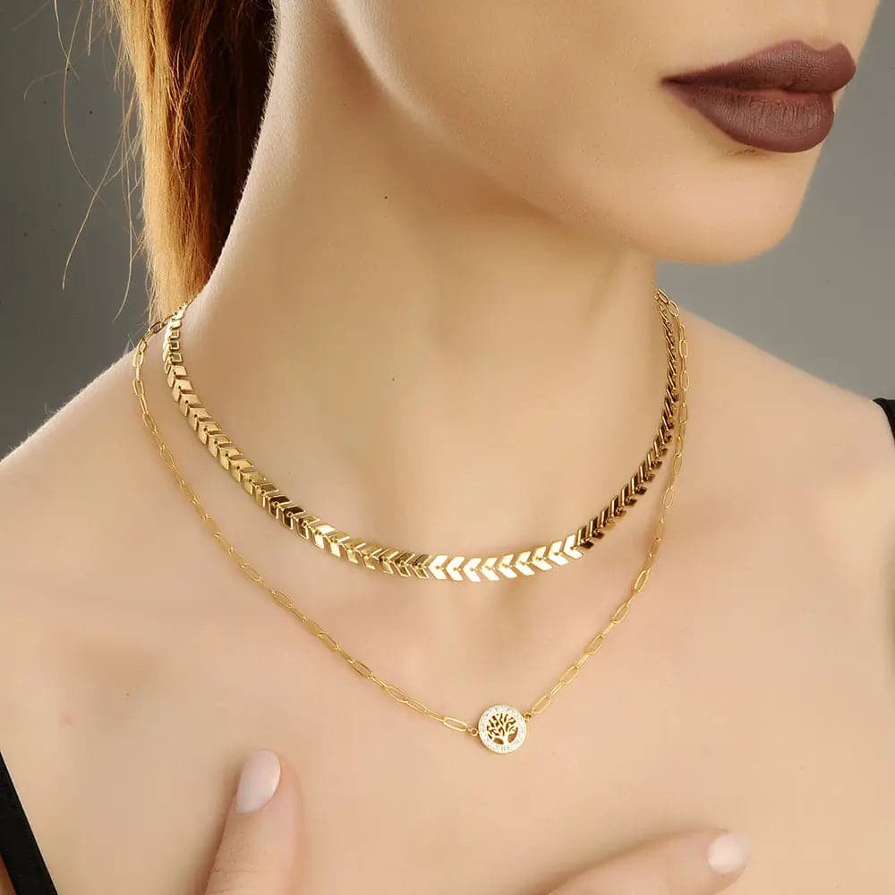 Lanea Halskette Gold