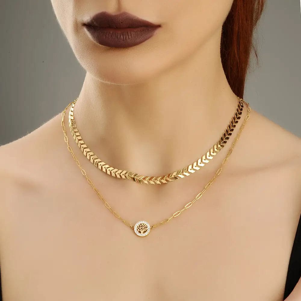 Lanea Halskette Gold