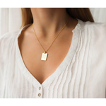 LEAD, DON'T FOLLOW Necklace 925 Sterling Silver