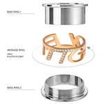 LET IT GO Ring Set