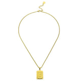 Lost Letter-C Halskette Gold