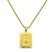 Lost Letter-G Halskette Gold