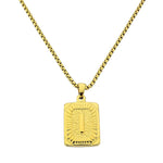 Lost Letter-I Halskette Gold