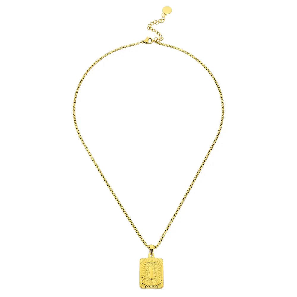 Lost Letter-I Halskette Gold