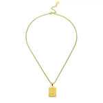 Lost Letter-L Halskette Gold