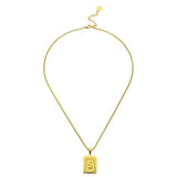 Lost Letter-S Halskette Gold