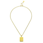 Lost Letter-T Halskette Gold