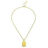 Lost Letter-T Halskette Gold