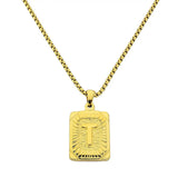 Lost Letter-T Halskette Gold
