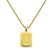 Lost Letter-T Halskette Gold